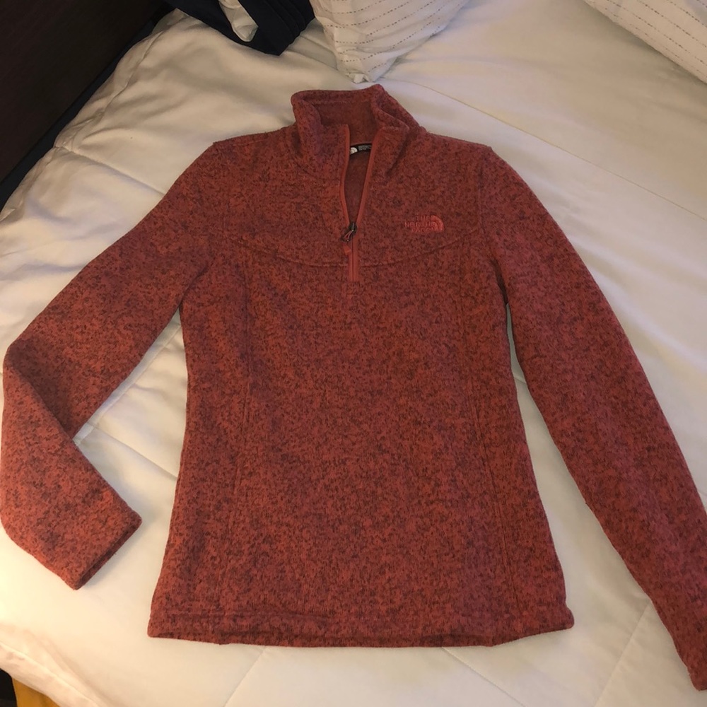 North Face half-zip sweatshirt